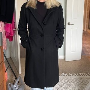 J crew PeaCoat jacket Black size 4